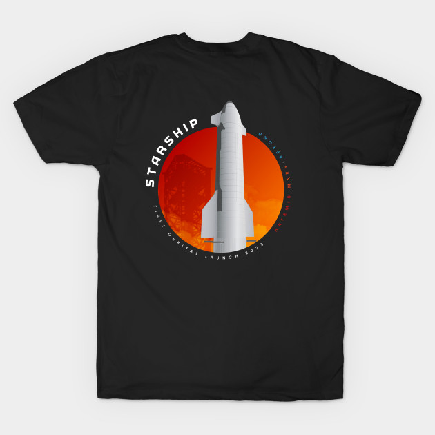 Starship Orbital Launch by GagarinDesigns